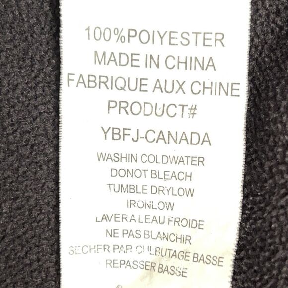 GGS Sz KIDS M Canada Banff Active Zip Hooded Jacket 4 Pockets 2 Canadian Patches - Picture 9 of 14